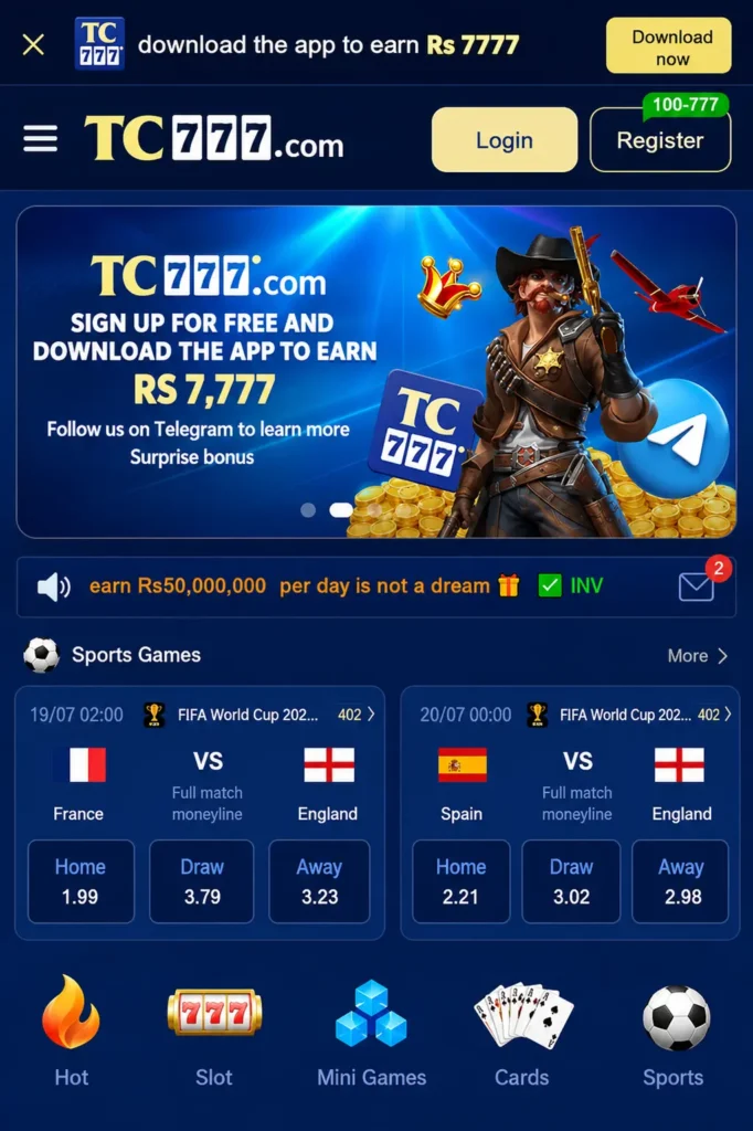 tc777 earning game