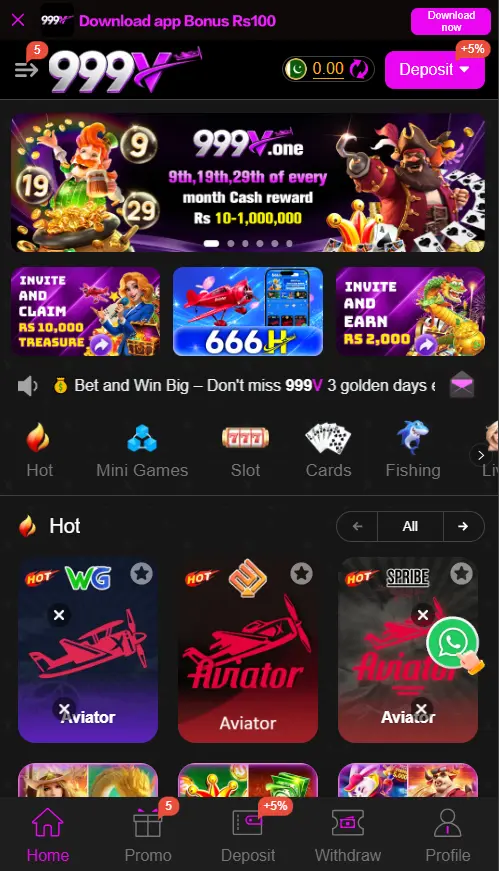 999v earning platform